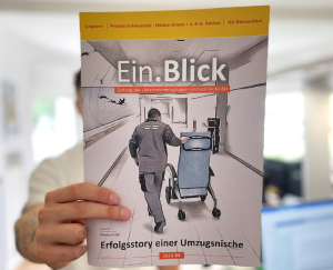 Frisch gedruckt: die neueste Ausgabe von Ein.Blick ist erschienen