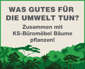 Ein Klick, ein Baum: Unterstützen Sie mit KS Büromöbel und TreeMates die Aufforstung!